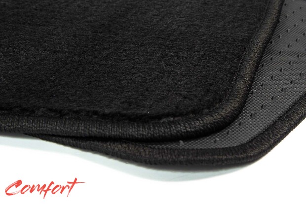 Коврики текстильные "Комфорт" для Porsche Macan (suv / 95B) 2013 - Н.В., черные, 5шт.