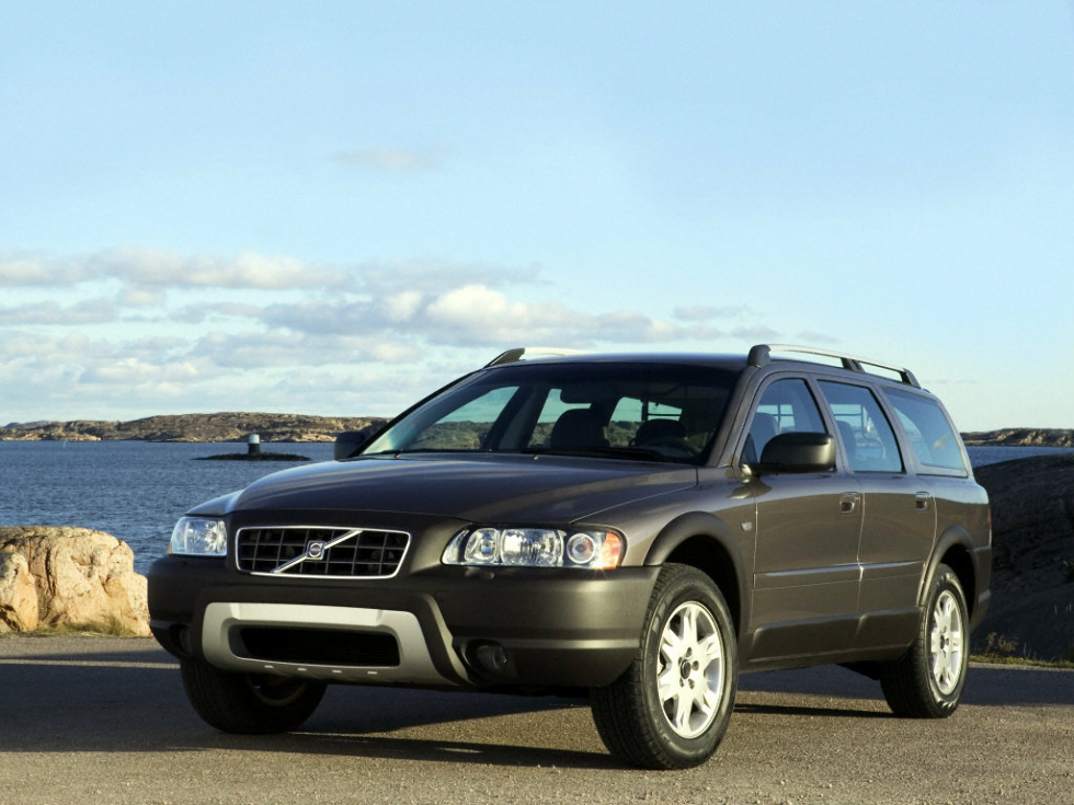 Коврики текстильные "Классик" для Volvo XC70 II (suv / S) 2004 - 2007, черные, 5шт.