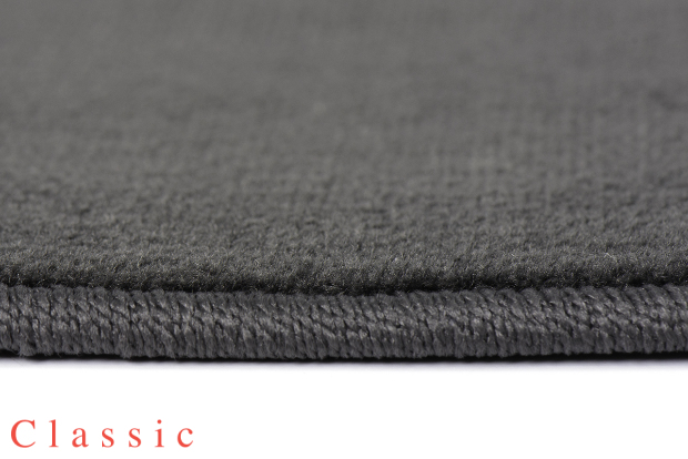Коврики текстильные "Классик" для Audi A5 I (кабриолет / 8F7) 2011 - 2016, темно-серые, 4шт.