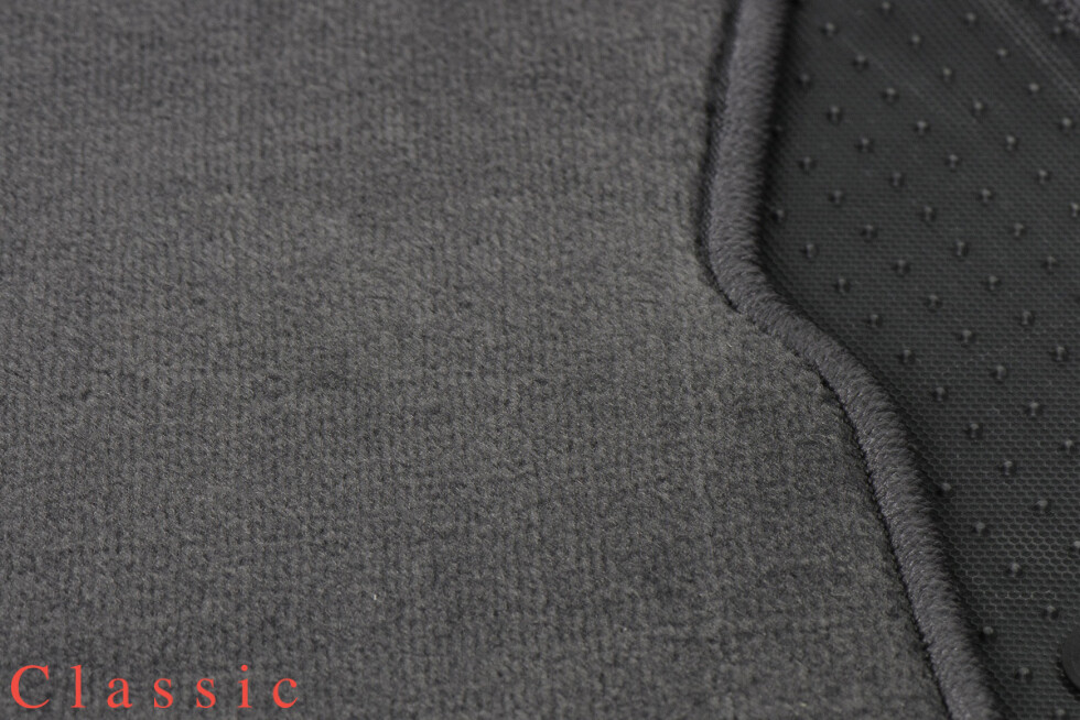 Коврики текстильные "Классик" для Лада Приора (универсал / 2171) 2013 - 2015, темно-серые, 5шт.