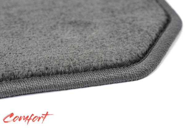 Коврики текстильные "Комфорт" для Porsche Macan (suv / 95B) 2013 - Н.В., темно-серые, 4шт.