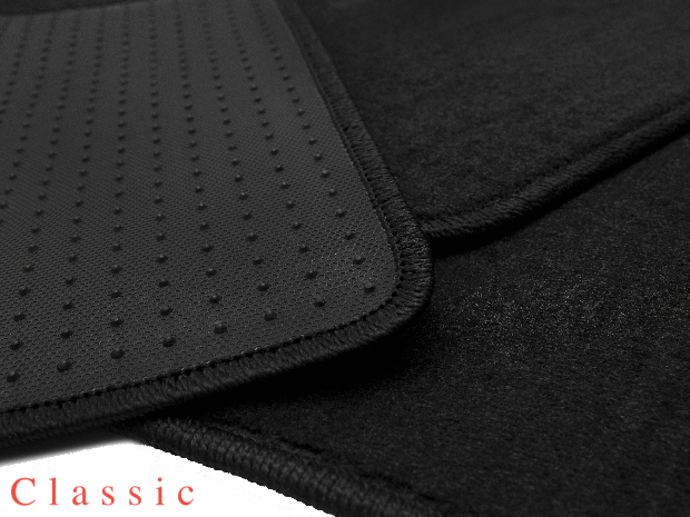 Коврики текстильные "Классик" для Audi RS Q7 (suv / 8U) 2013 - 2015, черные, 5шт.