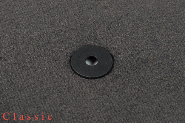 Коврики текстильные "Классик" для Opel Zafira (минивэн / C) 2011 - 2015, темно-серые, 5шт.